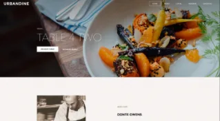 Website template 7 - HostBible site builder
