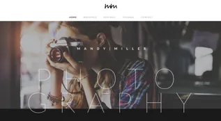 Website template 9 - HostBible site builder